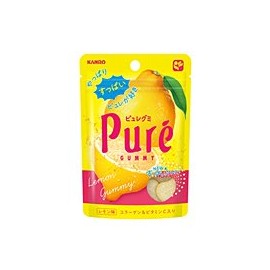 Kanro Pure Gumi Lemon Flavor, 1.6 oz (46 g)