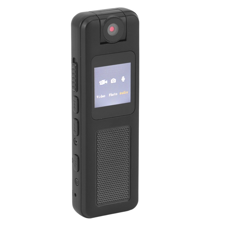 Body Cam Audio Video Recording Magnetic Mount 1080P HD Mini