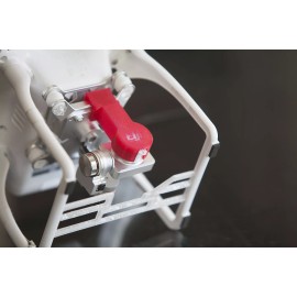 DJI Phantom 2 V+ Flight Kit RED - Lens Cap - Gimbal Lock & Guard 3d printed