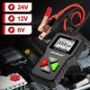 KINGBOLEN Car Battery Tester 6v~24v Truck Battery Test Charging Cranking
