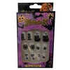 12 Halloween Themed Fake Nails with Glue (HN3)
