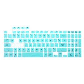 JuYuish Keyboard Cover Compatible for ASUS TUF Gaming F15 FX507 FX507VU Laptop, 2022 ASUS TUF Dash 15 Gaming FX517, ASUS TUF Gaming A15 FA507 FA507NU, ASUS TUF Gaming A17 FA707 F17 FX707 (Mint)