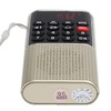L‑328 Mini FM Radio Speaker Portable Multifunction USB Music MP3