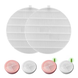 Nail Dust Collector Replacement Filters Compatible with MelodySusie dust collector filter Reusable Dust Filter for Model HPro/SProR for Nail Tech Nail Salon Spa Nail Supplies Accessories (2 Pack)