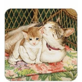 Legacy Cork Back Coaster-Cat Design-CAT & KITTEN-Create Your Own Set!