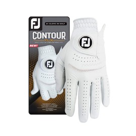 FootJoy Women's Contour FLX Golf Glove, Pearl, Large, Worn on Left Hand