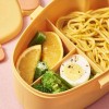 Lecute Shop Lonchera Zanahoria Contenedor Alimentos Viaje Escolar Kawaii