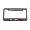 1PC Carbon Fiber ZR2 License Plate Frame Tag Cover Holder