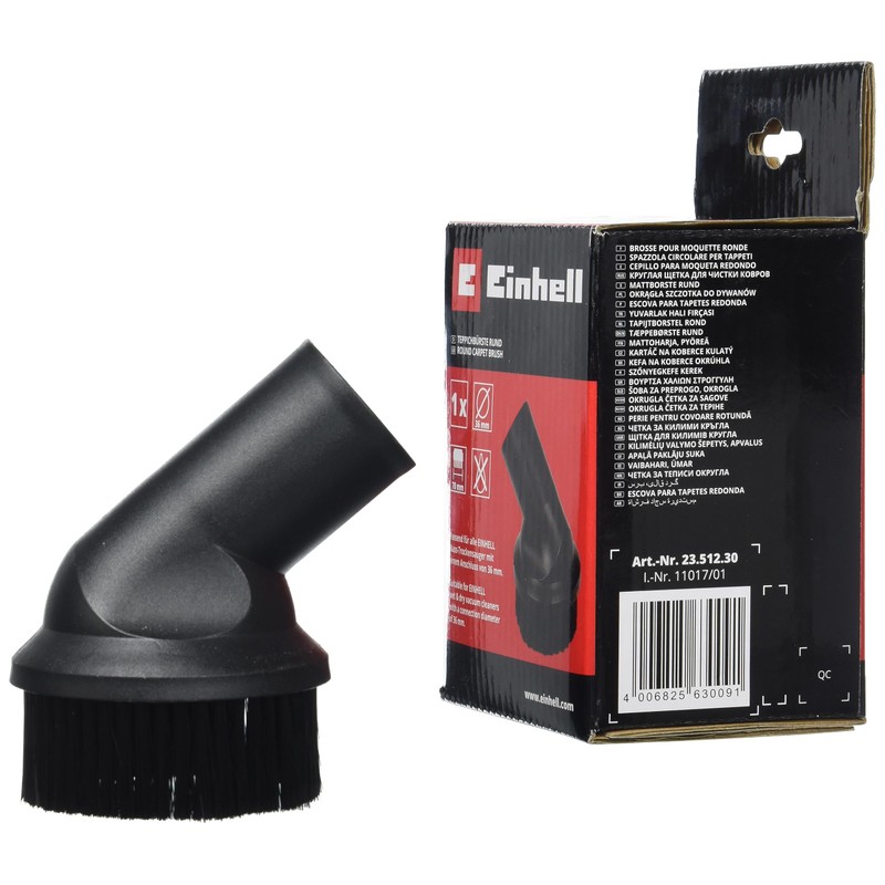 Original Einhell Teppichdüse rund für Nass-Trockensauger (passend für Nass-Trockensauger mit