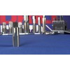 Drill America T/A64006 T/A Series High-Speed Steel Pipe Tap, 1/4"-18