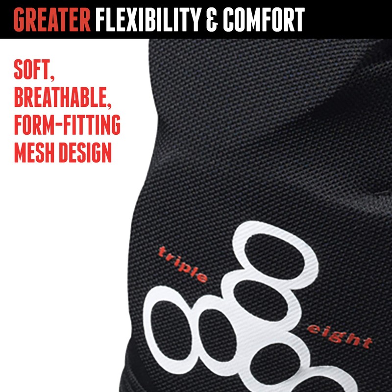 Triple Eight Unisex Bumsaver Skateboarding Shorts, Black, L UK