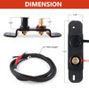 Knoweasy Heavy-Duty Battery Relocation Kit with Remote Terminal Posts, Bracket