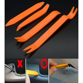 QUAYUB Plastic Trim Removal Pry Tool Set for Car Radio Panel Door Dash Clip Fasteners