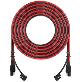 SOLPERK 25Feet SAE SAE Extension Cable Quick Disconnect Wire Harness SAE Connector Extension Cable for Cars, Motorcycles, Solar Panels, RV Battery(16AWG) (25 Feet)