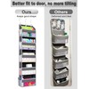 YMCLUB Over the Door Organizer, 5 Shelf Hanging Storage with