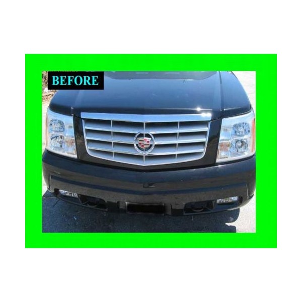 312 Motoring fits 2002-2006 Cadillac Escalade Chrome Grille Grill KIT 2003 2004 2005 02 03 04 05 06 ESV EXT