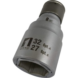 Ichinen Access MUST TOOL Socket IM-4W2732O-6K QC Socket Double 27/32 Hex 19825 Insertion Angle: 0.5 inches (12.7 mm) (4 minutes)