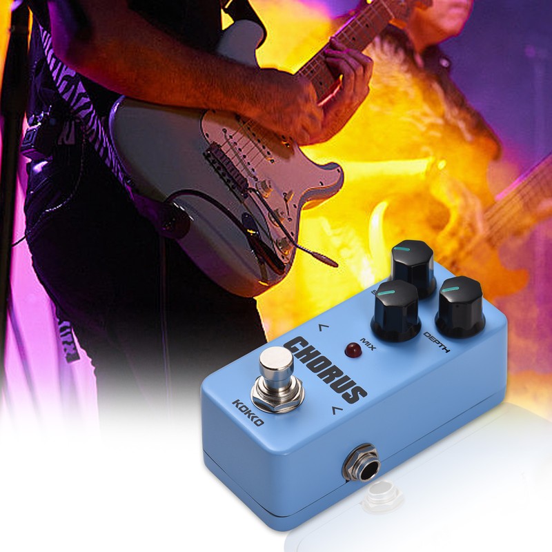 KOKKO FCH2 CHORUS Electric Guitar Effect Pedal Portable Guitar Effector