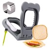 Uncrustables Sandwich Maker Sealer Cutter, Crustless Sandwich Cutter, PB&J Uncrustable
