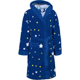 Erwin Müller Children's Hooded Terry Bathrobe (Various Colours & Sizes), 110/116