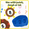 READY 2 LEARN Easy Grip Dough and Paint Stampers -