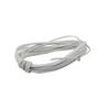 Guyker Cloth-Covered Braided Guitar Wire - 15 Feet (5-white/5-black/5-yellow) Electrics