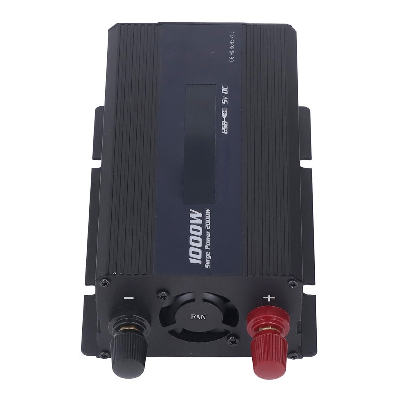 Car Inverter 1000W DC to AC Power Converter Multiple Protection