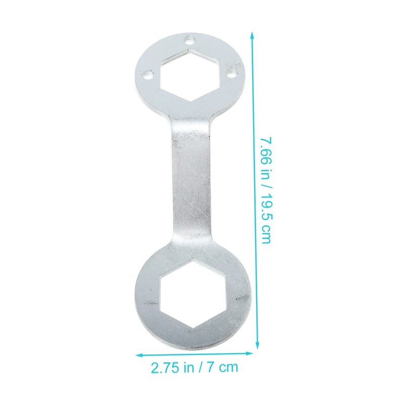 Tofficu High-strength Washing Machine Hand Wrench 36/38mm Spanner Nut Removal