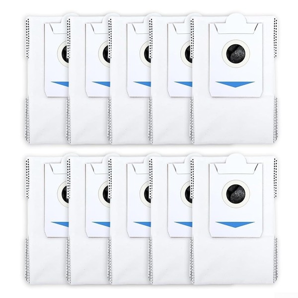 10 x Ecovacs Replacement Dust Bags for DEEBOT N30 /