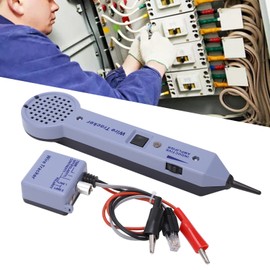 Tone ​Inductive Amplifier, High Efficiency Audible and Visual Signaling Multifunctional Wire Tracer Tester Easy to Operate for Cable Maintenance