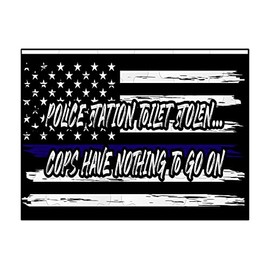 Makoroni - Police Station Toilet Stolen…COPS Have Nothing to GO ON Police Cop Jigsaw Puzzle 30 pcs, DesH97