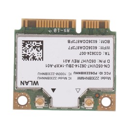 HighZer0 Electronics Wireless-N 2230 Media tarjeta de red PCIe | 300 Mbps con soporte Bluetooth | Pieza de repuesto HMC WLAN 2230BNH Tarjeta Wi-Fi 2230BNHMW