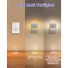 OQIMAX Night Light Socket with Motion Sensor and Twilight Sensor,