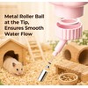 Pet Water Bottle for Cage, 17oz Small Animal Water Dispenser