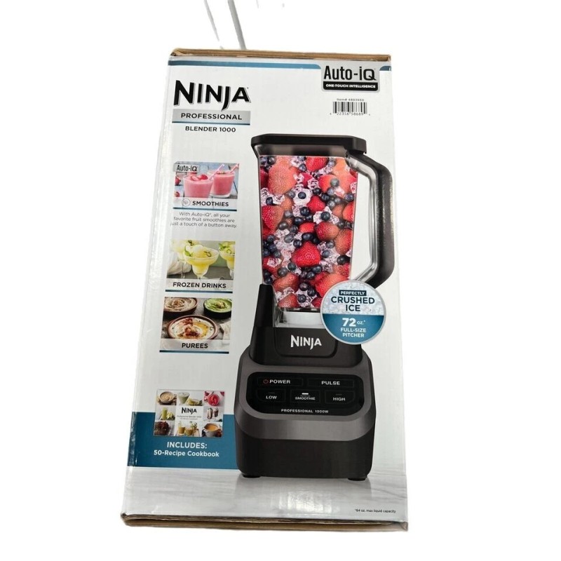 Ninja Professional Blender smoothies 1000 Watts Auto-iQ 72Oz.(650B)FREE SHIPPING