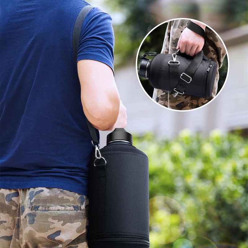 Coolflask Water Bottle Holder for Gallon Water Jug 128 oz