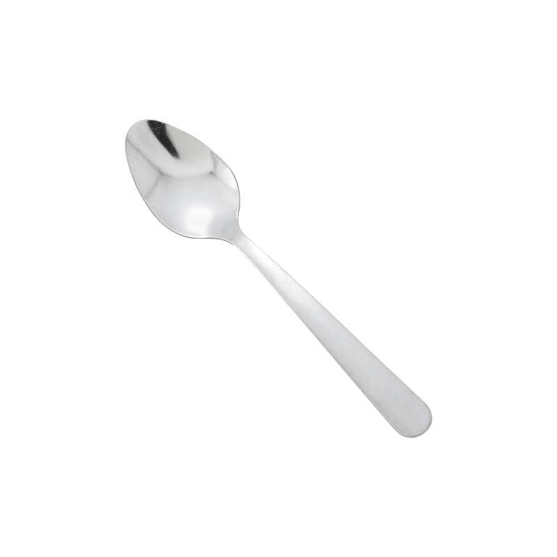 Winco 12-Piece Windsor Heavy Weight Teaspoon Set, 18-0 Stainless Steel,Silver