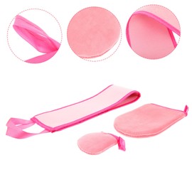 FRCOLOR Tanning Mitt Applicator Self Tanning Glove Kit Lotion Back Applicator for Women