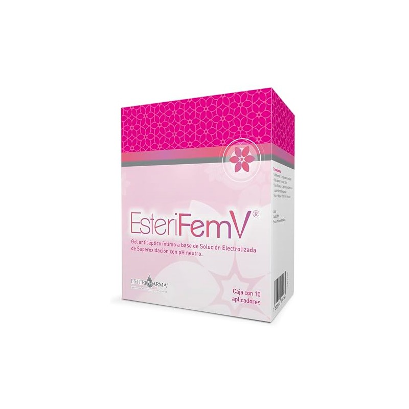 Esterifem Gel Intimo Antiséptico Infecciones Vaginales Aplicadores