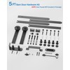 TITECK Sliding Barn Door Hardware Kit - 5 FT Heavy