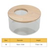 Hamster Sand Bathtub Small Round Shaped Pet Sand Box Transparent