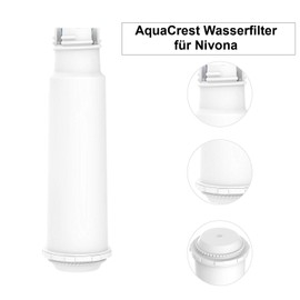 Human-Wellness 6 x Filter Cartridges Compatible with Nivona NIRF700 Fully Automatic Coffee Machines + 10 Cleaning Tabs