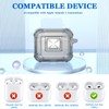 RFUNGUANGO for AirPods 3 Generation Case Cover with Lock,Clear Soft