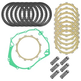 Caltric Clutch Friction Steel Plates Spring Gasket Kit for Polaris Predator 500 2005-07