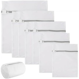 Nivofu Bolsas para la Colada, 8 Packs Bolsas de Lavander?a Reutilizable,laundry Bag Multitama?o, Bolsas de Malla Clasifica y Protege Ropa Delicada, Brasieres, Calcetines, Ropa Interior Etc 8 packs, reutilizables, protege ropa delicada, brasieres, calcetin