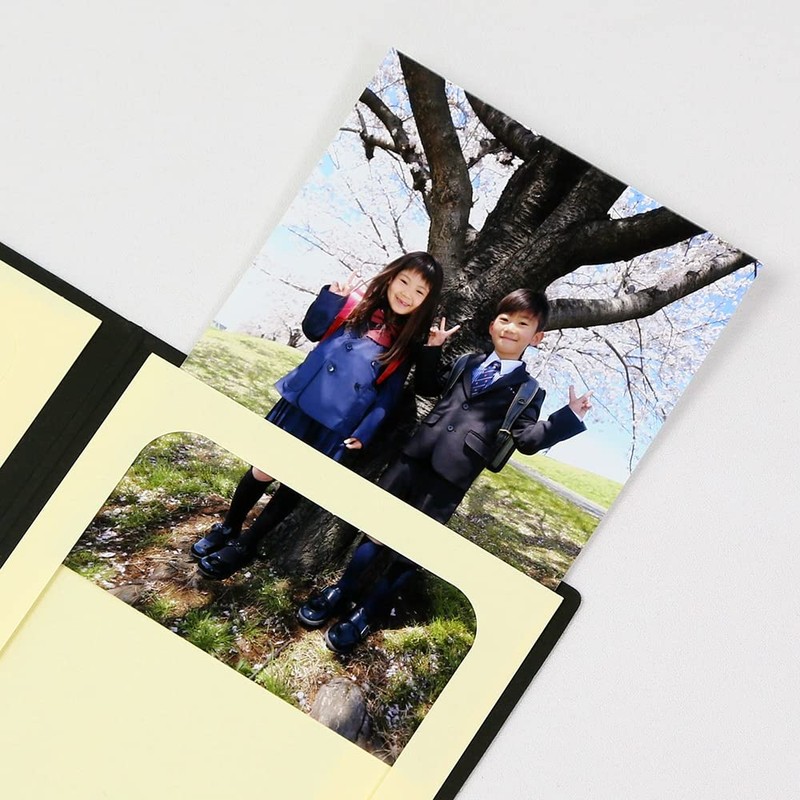 Yamadaya Hataya Blank Cover Photo Mount 2L Size 2-Sided Vertical