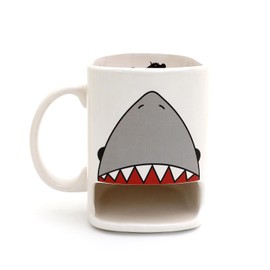 Shark Dunk Mug - LennyMud by Lorrie Veasey