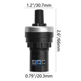 WMYCONGCONG 2pcs LA42DWQ-22 22mm 1K Ohm Variable Speed Potentiometer Rotary Potentiometer Inverter Converter