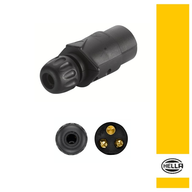 HELLA 8JA 002 263-031 Plug - 24V - 3-pin connector