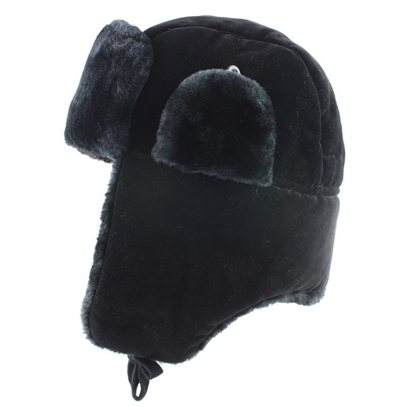 Bomber Hat Pilot Hat Winter Hat with Earflaps Winter Warm